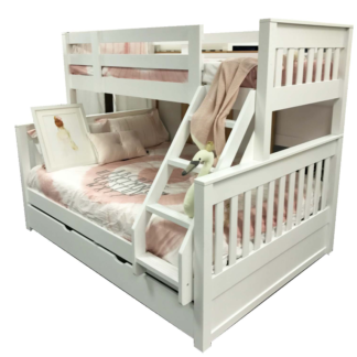 Bayswater Single Over Double Bunk Bed