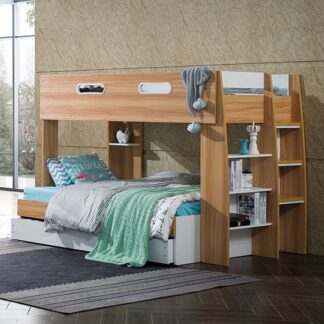 Navigator King Single over Double Bed with Storage