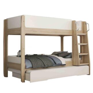 Skyler Single Bunk Bed with Storage Trundle