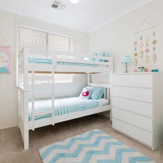 Riley King Single Bunk Bed with Trundle Bed