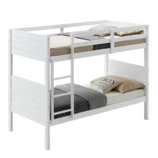 Welling White Bunk Bed - Single