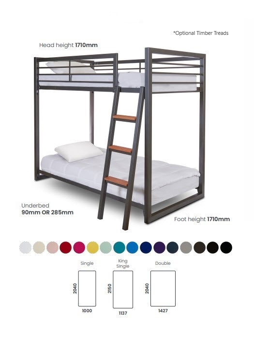 nash bunk bed double
