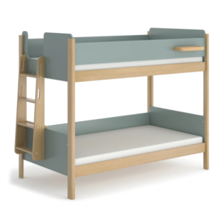 Boori Natty King Single Bunk Bed With Ladder – Blueberry & Almond