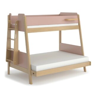 Boori Natty Maxi Bunk Bed W Ladder V22 Cherry & Almond