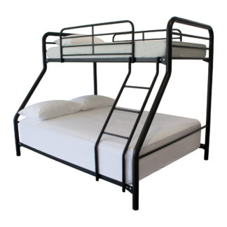 Budget Triple Bunk Bed - Single Over Double