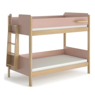 Boori Natty King Single Bunk Bed With Ladder – Cherry & Almond